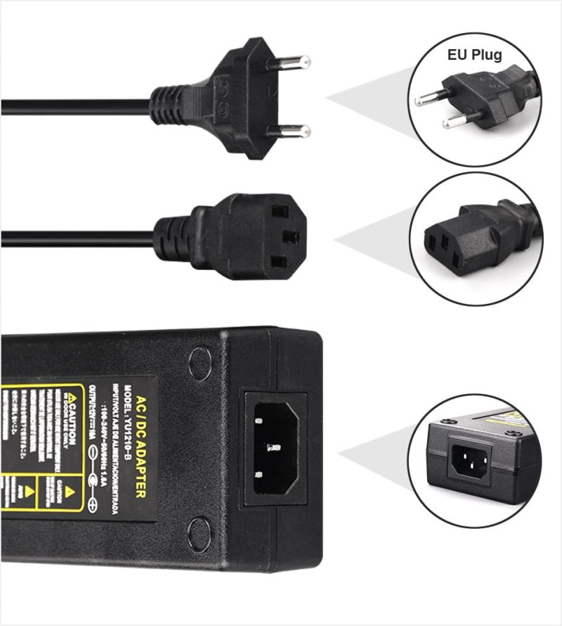 Адаптер питания 220В на 24В 10А EU Plug
