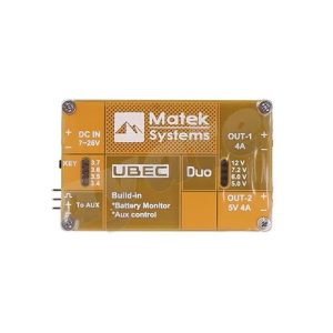 Преобразователь напряжения Matek UBEC DUO