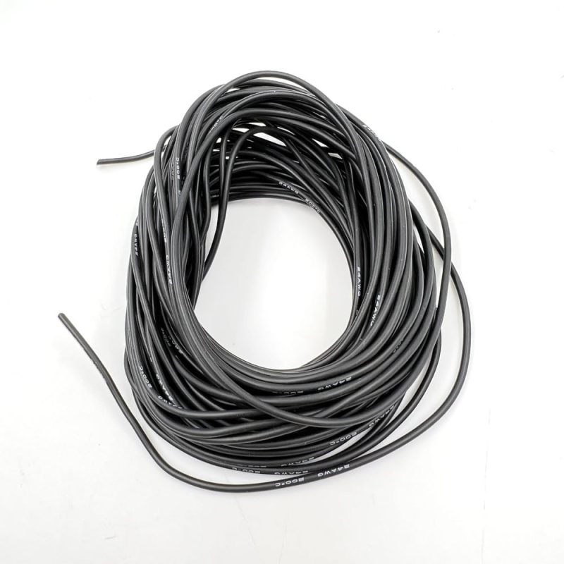 Кабель медный в силиконовой оплетке 28AWG 2Pin 5м