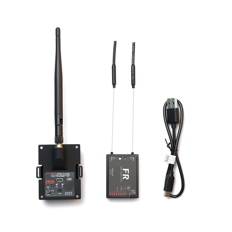 SIYI FM30 Radio Module 2 радиомодуль SIYI FM30 Radio Module 2.4G Transmitter with Bluetooth Long Range Mavlink Telemetry Datalink Mini Receiver Support OpenTX EdgeTX ExpressLRS Yaapu Script 30KM Range