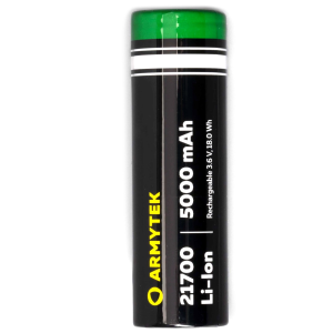 Аккумулятор Armytek 21700 Li-Ion 5000 мАч