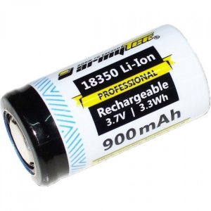 Незащищённый Li-Ion аккумулятор Armytek 18350 900 mAh