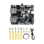 Плата расширения USB для роботов Raspberry Pi 5/4B Jetson series
