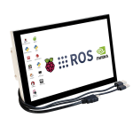 дисплей Raspberry Pi 10,1-дюймовый сенсорный экран с металлическим кронштейном