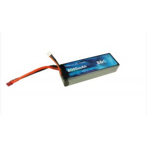 Аккумулятор B&C LiPo 8000 mAh 22.2V (6s), 90C, XT90, Soft case
