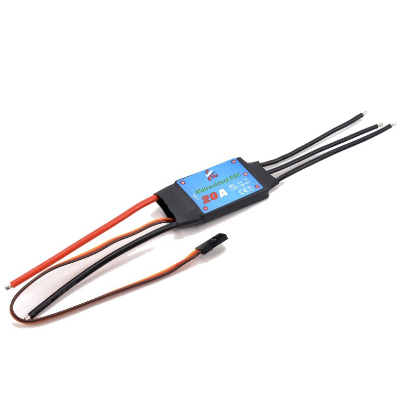 ESC регулятор ZMR Bidirectional ESC 20A 2-4S UBEC 2A 5V 1 ESC регулятор ZMR Bidirectional ESC 20A 2-4S UBEC 2A 5V