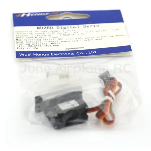 Сервопривод HENGE MD260 (2.0-1.8 кг/см, 0.12 сек/60°, 12г)