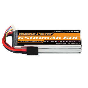 Аккумулятор Youme Power 6500мАч 60C 6S XT60 