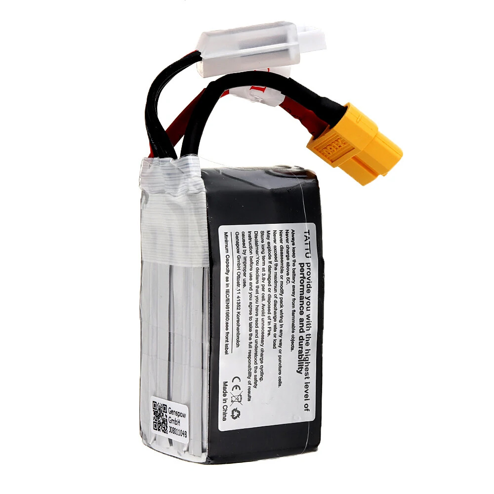 Аккумулятор Tattu R-Line V1.0 850мАч 4S 95C LiPo (XT30)