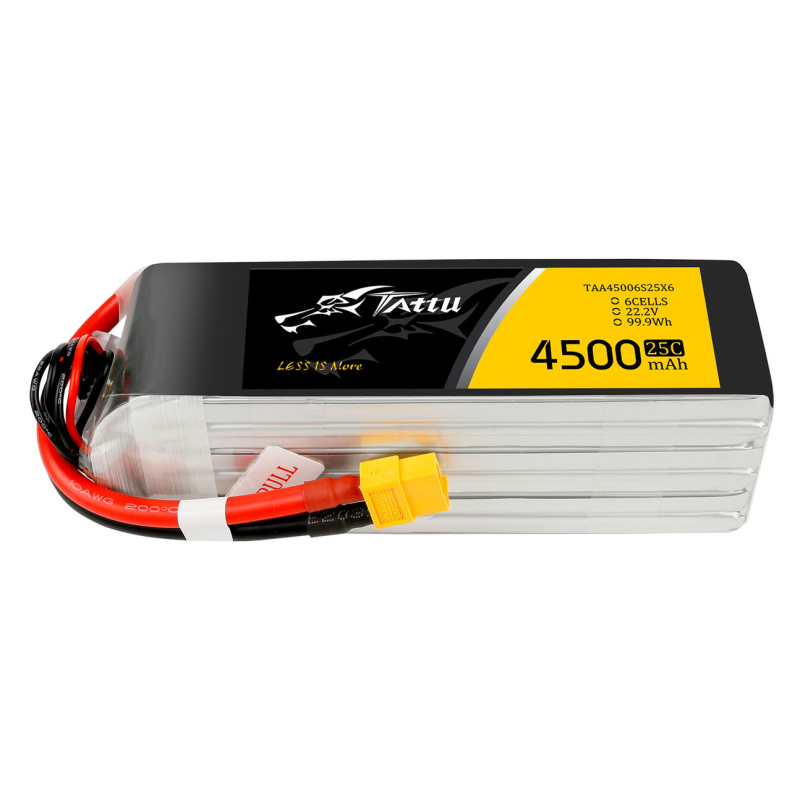Аккумулятор Tattu 4500мАч 6S 25C LiPo (XT60)