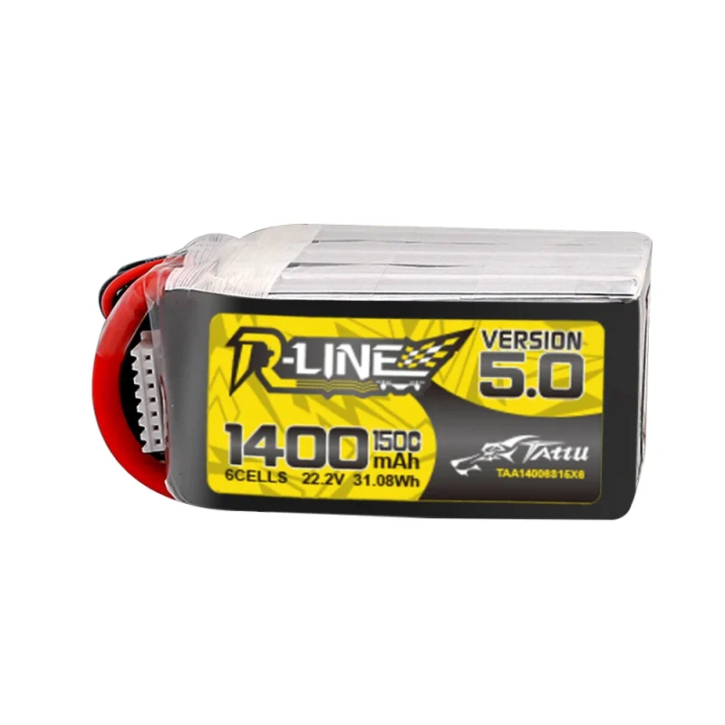 Аккумулятор Tattu R-Line V5.0 1400мАч 6S 150C LiPo (XT60)