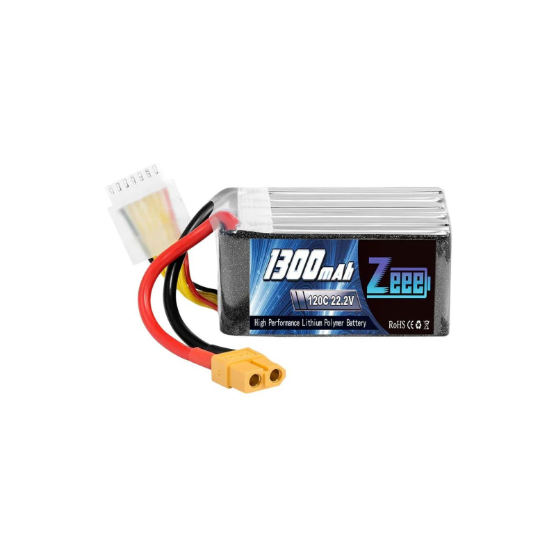 Аккумулятор Zeee 1300мАч 6S 120C LiPo (XT60)
