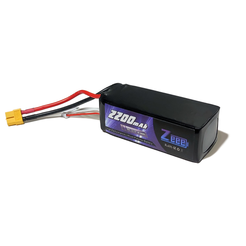 Аккумулятор Zeee 2200мАч 6S 80C LiPo (XT60)