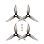 Пропеллеры Gemfan Hurricane 3520 3-лопастные (Прозрачный серый) (M5 / 1,5 мм) (2CW+2CCW)
