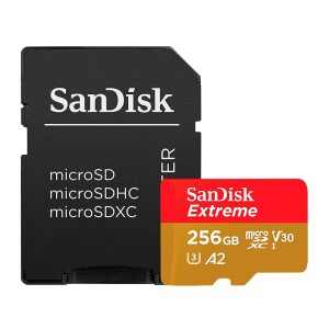 Карта памяти 256Gb SanDisk Extreme microSDXC Class 10 UHS-I U3 V30