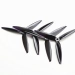 Пропеллеры Gemfan Flash 7040-3 3-лопастные (Чёрный) (М5) (2CW+2CCW)