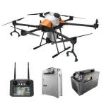 Сельскохозяйственный квадрокоптер SIYI G420 с резервуаром для воды, 4-осевым комплектом складной рамы, интеллектуальным контроллером 1080P, водонепроницаемой камерой FPV, профессиональным контроллером полета, быстрым выпуском, умной батареей, быстрым зарядным устройством