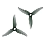 Пропеллеры Gemfan Hurricane 3520 3-лопастные (Прозрачный серый) (M5 / 1,5 мм) (2CW+2CCW)