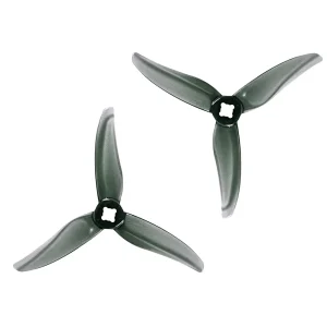 Пропеллеры Gemfan Hurricane 3520 3-лопастные (Прозрачный серый) (M5 / 1,5 мм) (2CW+2CCW)