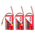 Аккумулятор GNB 6500mAh LiPo 2S 7,4 V 5С ХТ30