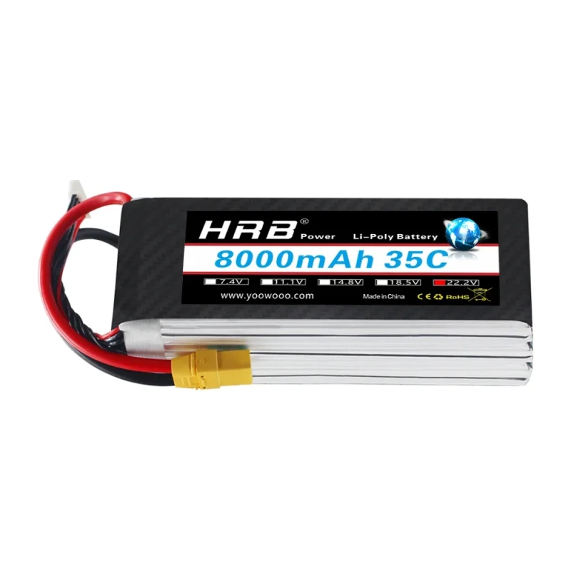 Аккумулятор HRB 6S 8000mah 35C XT60