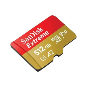 Карта памяти 512Gb SanDisk Extreme microSDXC Class 10 UHS-I U3 V30
