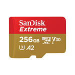 Карта памяти 256Gb SanDisk Extreme microSDXC Class 10 UHS-I U3 V30