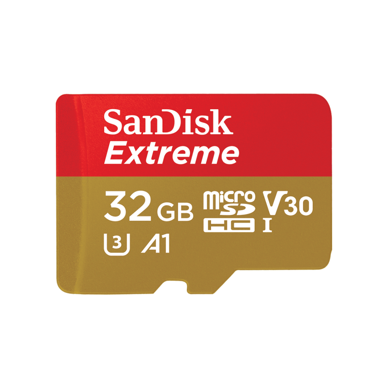 Карта памяти 32Gb SanDisk Extreme microSDHC Class 10 UHS-I U3 V30