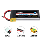 Аккумулятор HRB 6S 10000mah 25C XT60