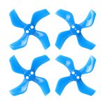 Пропеллеры Gemfan 40мм 4-лопастные (Разные цвета) (Вал 1,0 мм) (8CW+8CCW)