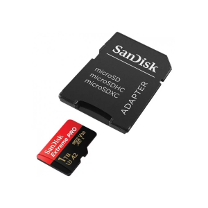 Карта памяти 1TB SanDisk Extreme Pro microSDXC Class 10 UHS-I U3 V30 A2 + SD адаптер