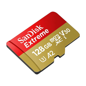 Карта памяти 128Gb SanDisk Extreme microSDXC Class 10 UHS-I U3 V30