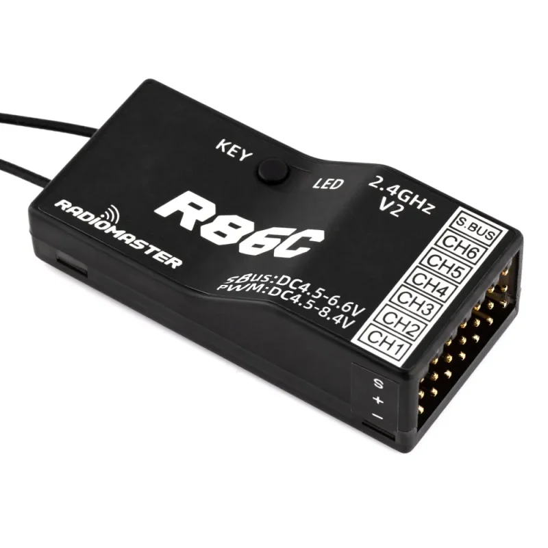 Приемник Radiomaster R86C V2 D8/D16/SFHSS