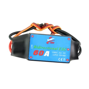 Регулятор скорости Bidirectional 60 A 2-6s UBEC 5A 5V 3580