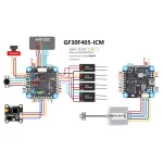 Полетный контроллер JHEMCU GF30F405- ICM