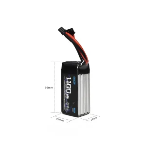 Аккумулятор GEPRC 6S 1100mAh 4.35V LiHV XT60