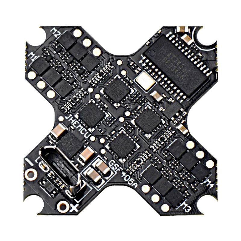 Полётный контроллер JHEMCU GSF405A AIO 1-2S 5A со встроенным приёмником ELRS