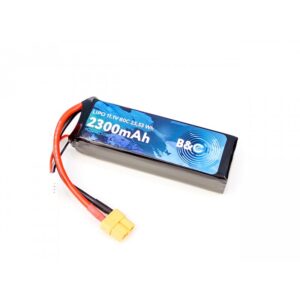 Аккумулятор B&C 2300 mAh 80C XT60