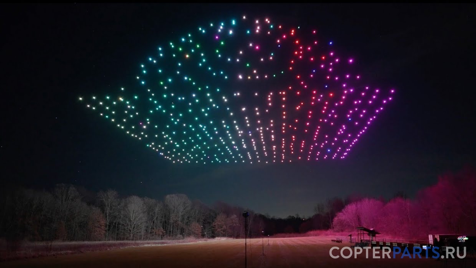 групповые шоу дронов (Swarm)