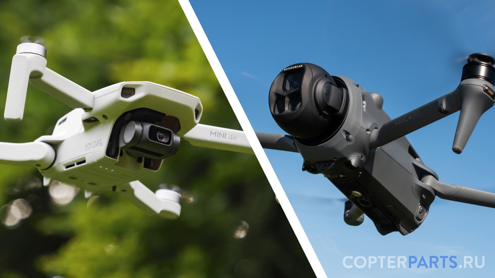 Замена камеры на дроне