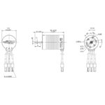 Двигатель Hobbywing QuicRun 2435SL G3-4500KV