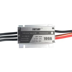ESC регулятор FATJAY 100A IPX8 (Водонепроницаемый)