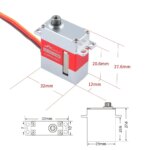 Сервопривод JX Servo PDI-HV2006MG