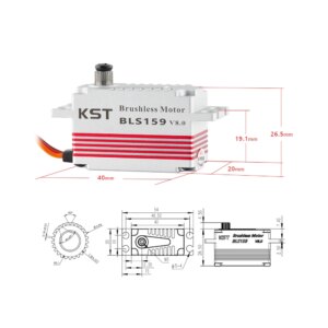Сервопривод KST BLS159 V8.0