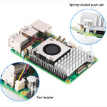 Комплект активного охлаждения для Raspberry PI 5 Active-Cooler-B