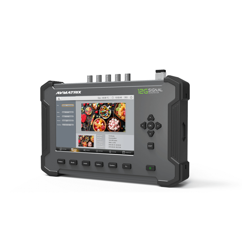 Генератор тестовых сигналов AVMATRIX PG 4K 12G-SDI 1 Генератор тестовых сигналов AVMATRIX PG 4K 12G-SDI