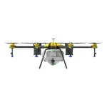 Сельскохозяйственный дрон H160 для опрыскивания посевов.