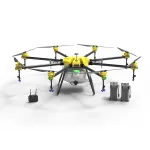 Сельскохозяйственный дрон H160 для опрыскивания посевов.