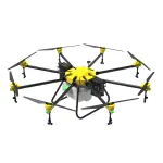 Сельскохозяйственный дрон H160 для опрыскивания посевов.
